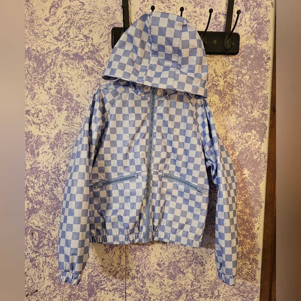 Girls' art class rain jacket